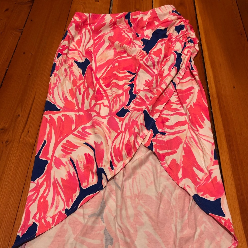 NWOT Lilly Pulitzer Palmer Skirt Peach Bliss